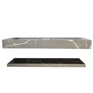 50% Plan vasque de salle de bain avec tablette  Atlas Concorde